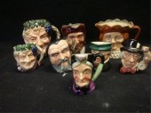 ROYAL DOULTON. 8 Medium & Smal