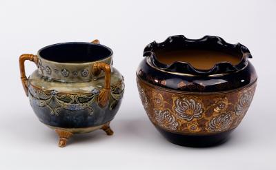 Royal Doulton, a cauldron shaped