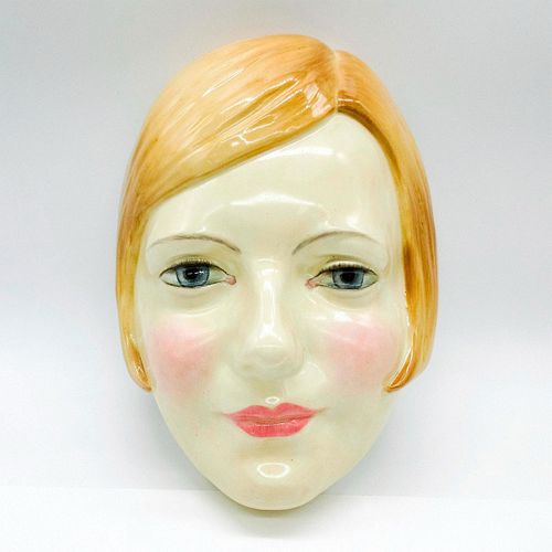 ROYAL DOULTON ART DECO WALL MASK,