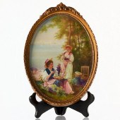 ROYAL DOULTON ART PLAQUE SIGNE
