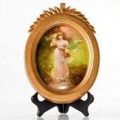 ROYAL DOULTON ART PLAQUE SIGNE