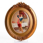 ROYAL DOULTON ART PLAQUE SIGNE