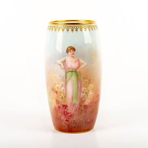 ROYAL DOULTON ARTHUR LESLIE VASE