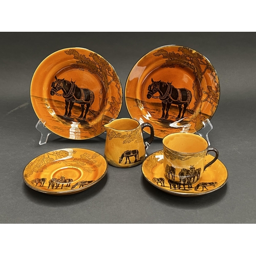 Royal Doulton Autumn a cup, two
