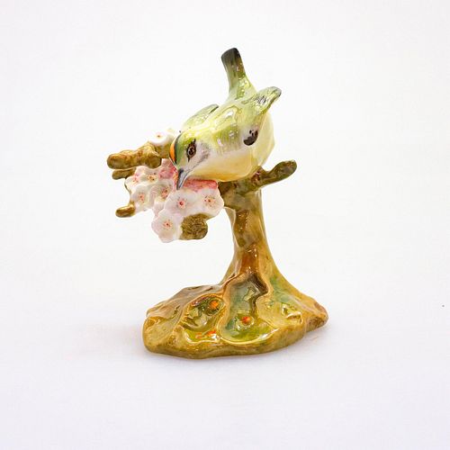 ROYAL DOULTON BIRD FIGURINE, GOLD