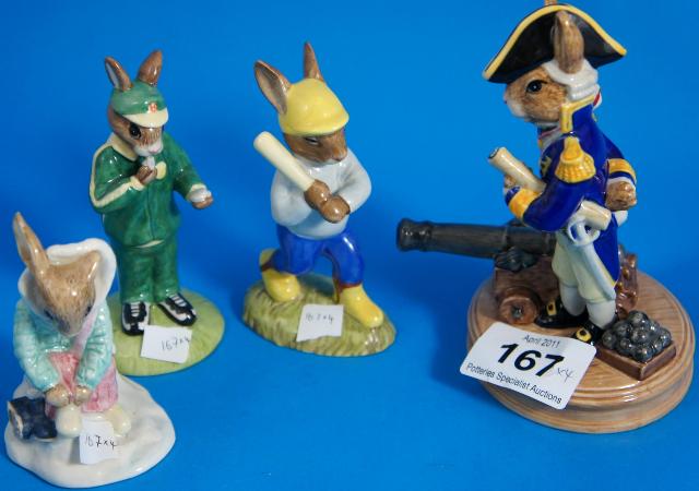 Royal Doulton Bunnykins Captain