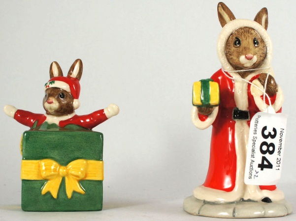 Royal Doulton Bunnykins Santas