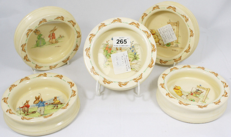 Royal Doulton Bunnykins set of 5