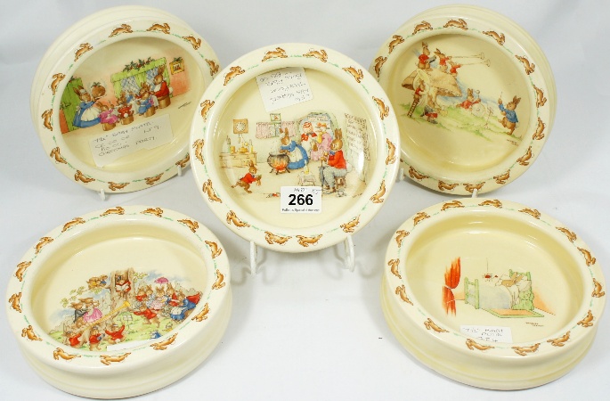 Royal Doulton Bunnykins set of 5