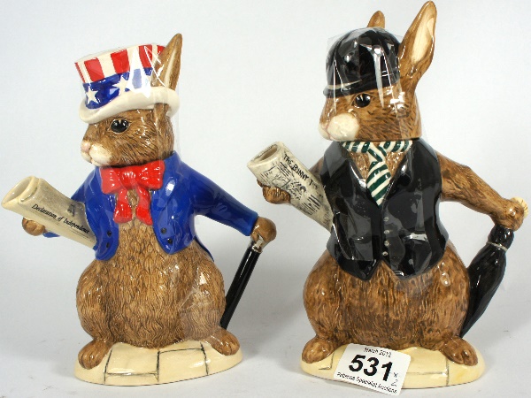 Royal Doulton Bunnykins Teapots
