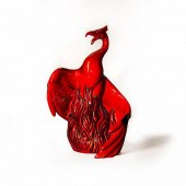 ROYAL DOULTON BURSLEM FLAMBE F