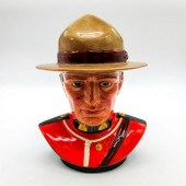 ROYAL DOULTON BUST, R.C.M.P 19