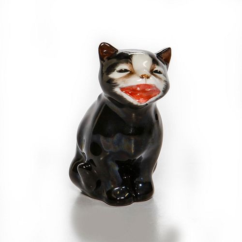 ROYAL DOULTON CAT FIGURE, LUCKY