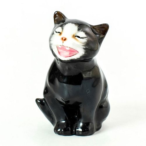 ROYAL DOULTON CAT FIGURINE, LUCKY