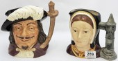 Royal Doulton Character Jugs P