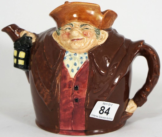 Royal Doulton Character Tea Pot Old