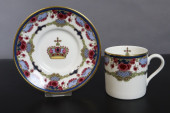 ROYAL DOULTON CHINA CUP AND SA