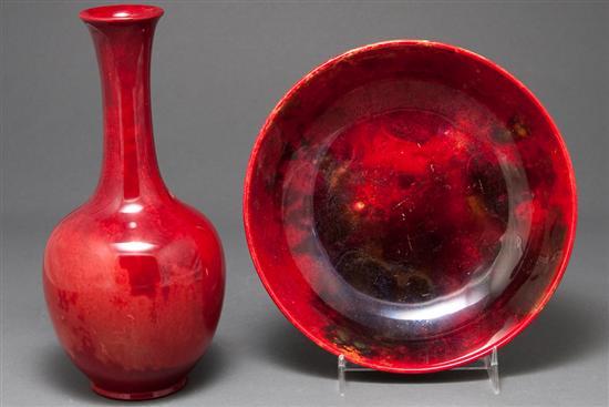 Royal Doulton china flambe glaze