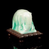 ROYAL DOULTON CHINESE JADE FIG
