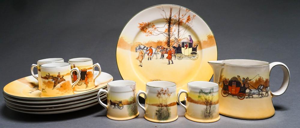 ROYAL DOULTON, COACHING DAYS,