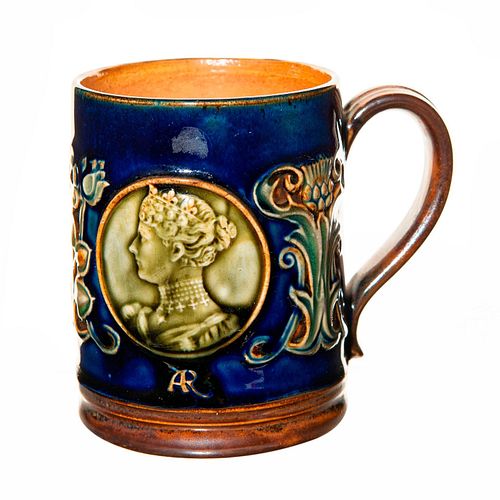 ROYAL DOULTON COMMEMORATIVE MUG,
