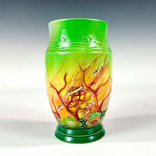 ROYAL DOULTON CORAL STRAND VASE