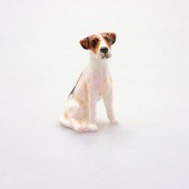 ROYAL DOULTON DOG FIGURE, FOXH
