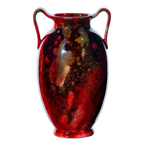 ROYAL DOULTON DOUBLE HANDLED FLAMBE
