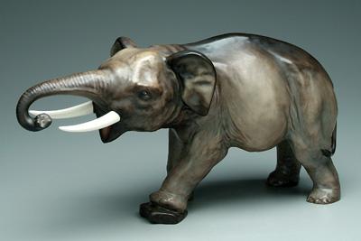 Royal Doulton elephant, base with