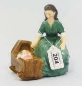 Royal Doulton figure Cradle So
