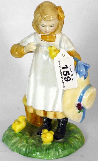 Royal Doulton Figure Feeding Time