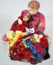 Royal Doulton Figure Flower Se