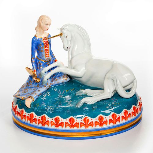 ROYAL DOULTON FIGURE GROUP, LADY