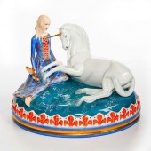 ROYAL DOULTON FIGURE GROUP, LA