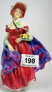 Royal Doulton Figure Lady Apri