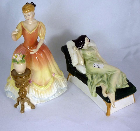 Royal Doulton Figure Sleeping