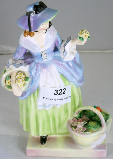 Royal Doulton Figure Spring Flowers