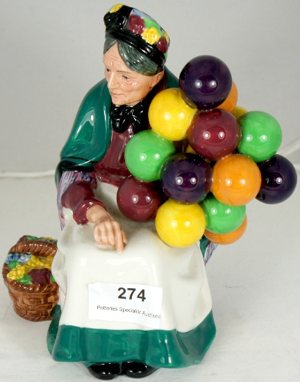 Royal Doulton Figure The Old Ballon
