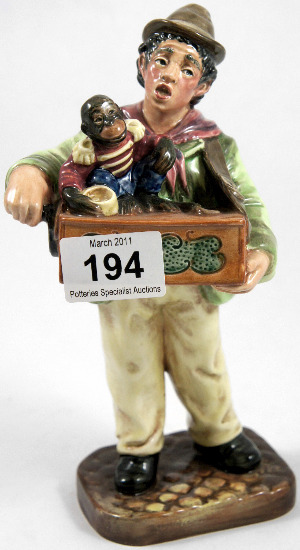 Royal Doulton Figure The Organ