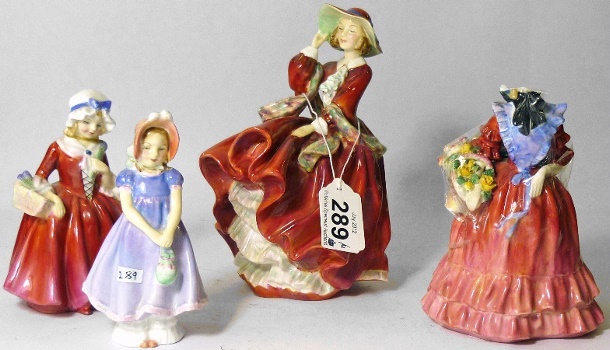 Royal Doulton Figure Top O The Hill