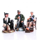 ROYAL DOULTON FIGURES A GOOD C