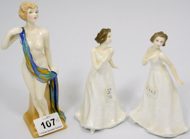 Royal Doulton Figures Bathing