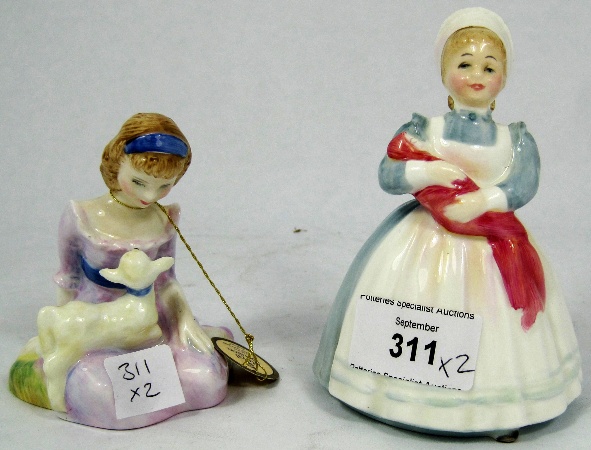 Royal Doulton Figures Mary Had a