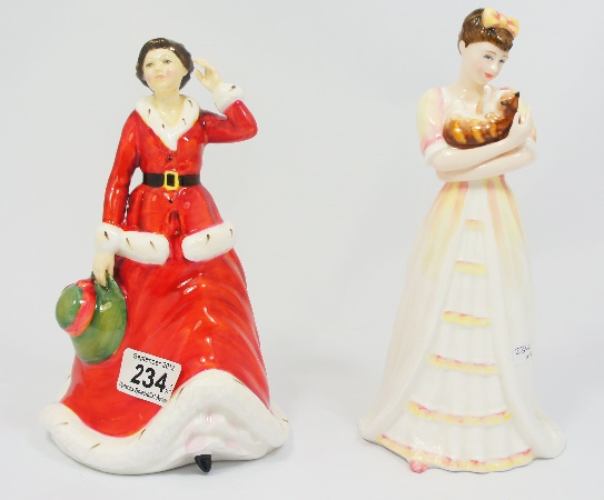 Royal Doulton figures Winters Day