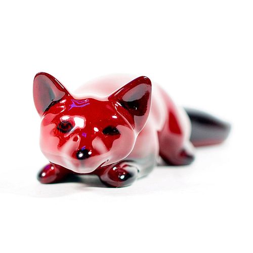 ROYAL DOULTON FIGURINE FLAMBE FOX