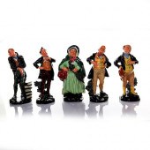 ROYAL DOULTON FIGURINES, COMPL