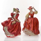 ROYAL DOULTON FIGURINES, TOP O