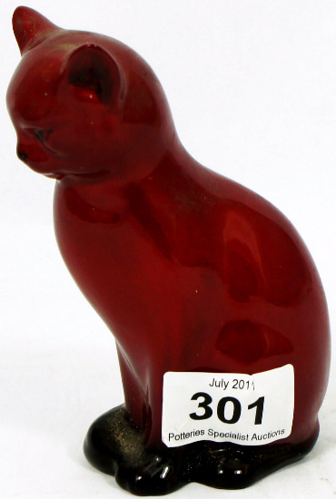 Royal Doulton Flambe Cat