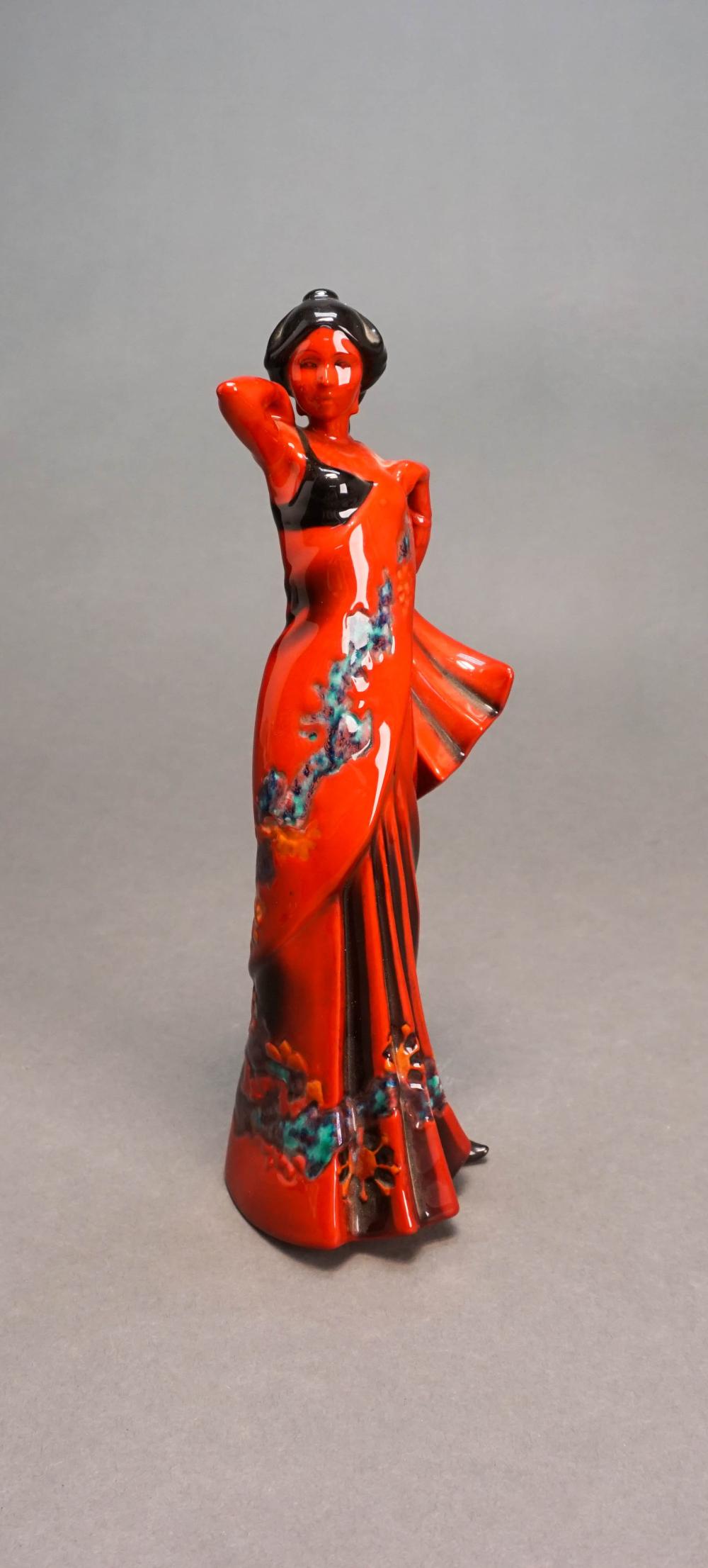 ROYAL DOULTON FLAMBE CERAMIC FIGURE