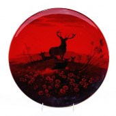 ROYAL DOULTON FLAMBE CHARGER,